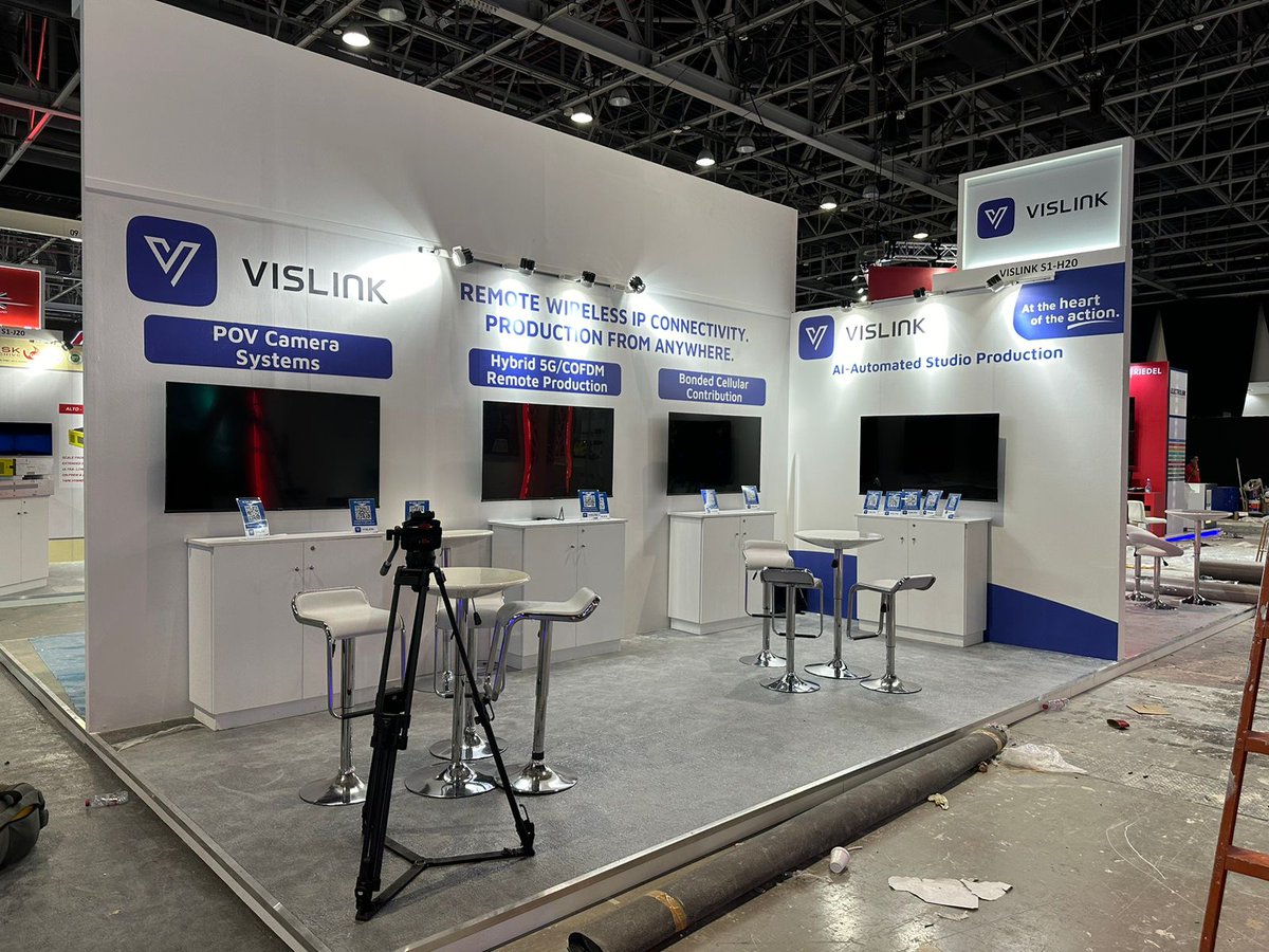 Almost finished and ready to go! Looking forward to seeing you at #CABSAT tomorrow. Find us at booth S1-H20!