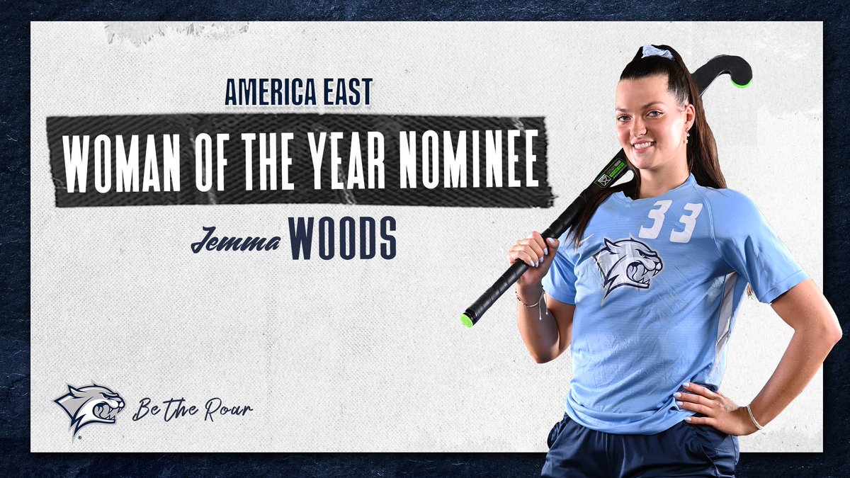 Congrats to Jemma Woods for being an @AmericaEast Woman of the Year nominee! Press Release ➡️ tinyurl.com/yet9c9rm #BeTheRoar