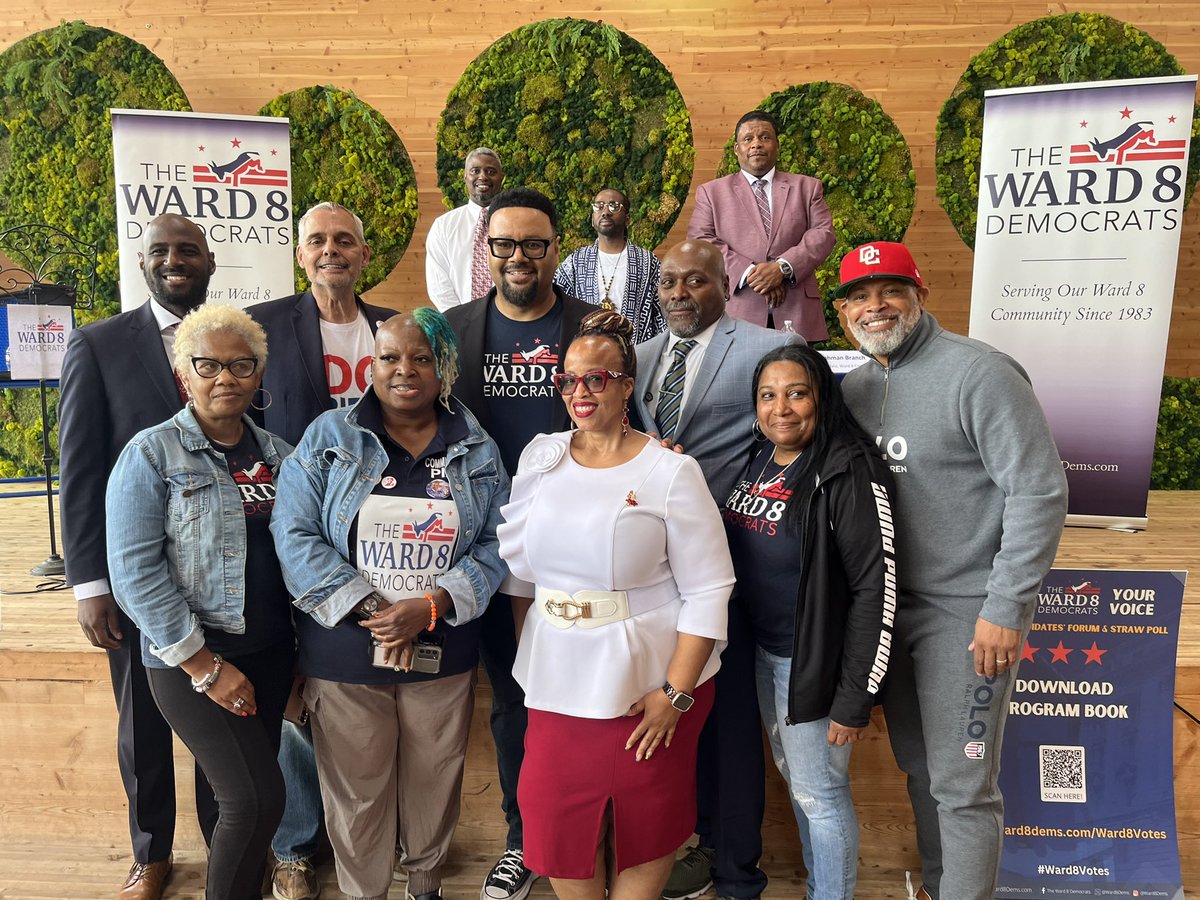 Late Lunch time post: Had an amazing time at @Ward8Dems - Ward 8 candidate council forum on Saturday! Thank you W8Dems for entrusting me to be the timekeeper. Appreciate you all so much. Love you Ward 8! #Ward8 #Ward8MOM #Ward8Votes #GoodDayDC #lajoyforward8sboe #AbriasMom
