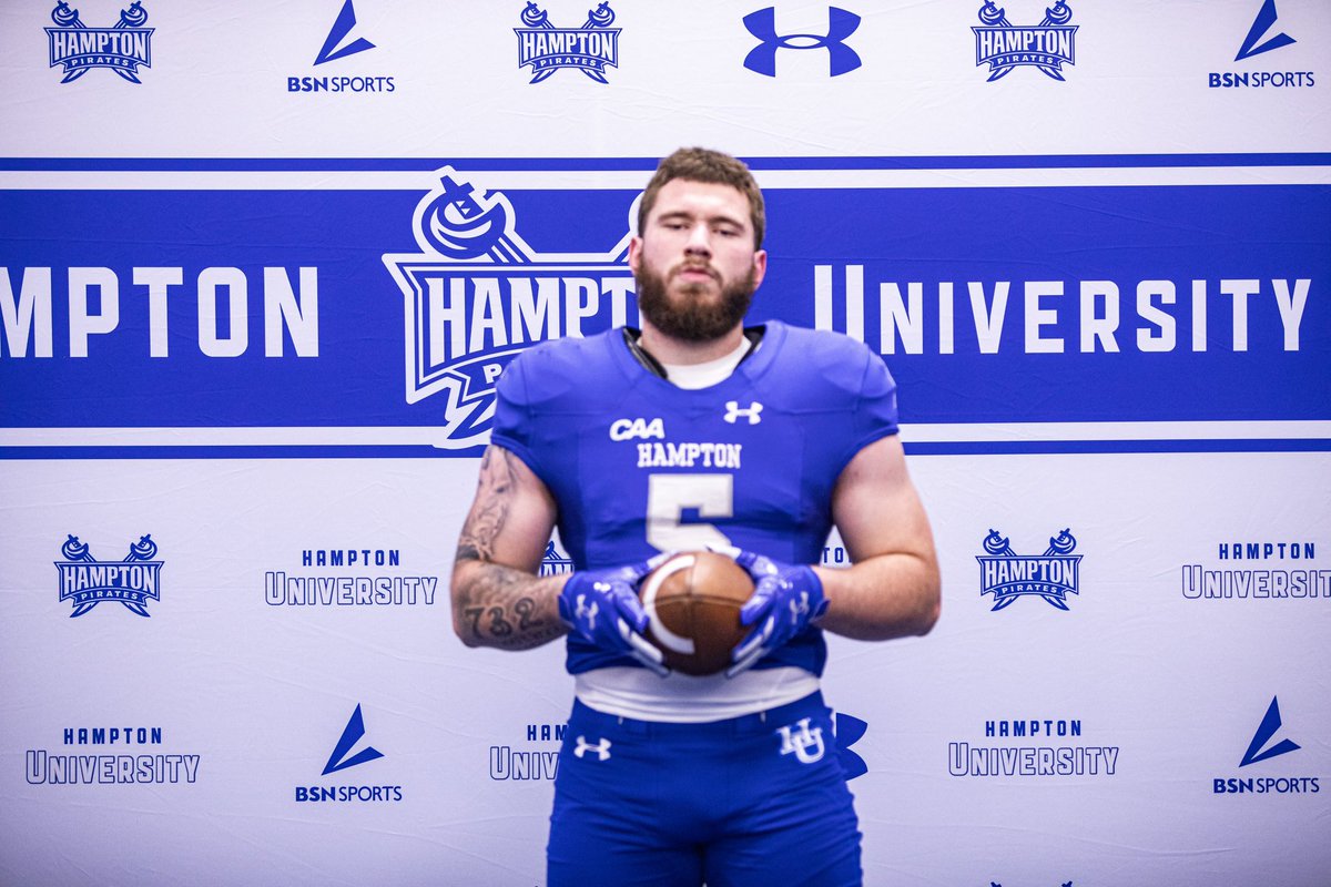 Had a great time on my official visit to Hampton University !! Thank you to <a href="/trent_boykin/">Trenton C Boykin🏴‍☠️⚓️🐧</a> and <a href="/Coach_McComb/">Todd McComb</a> for a great weekend !!