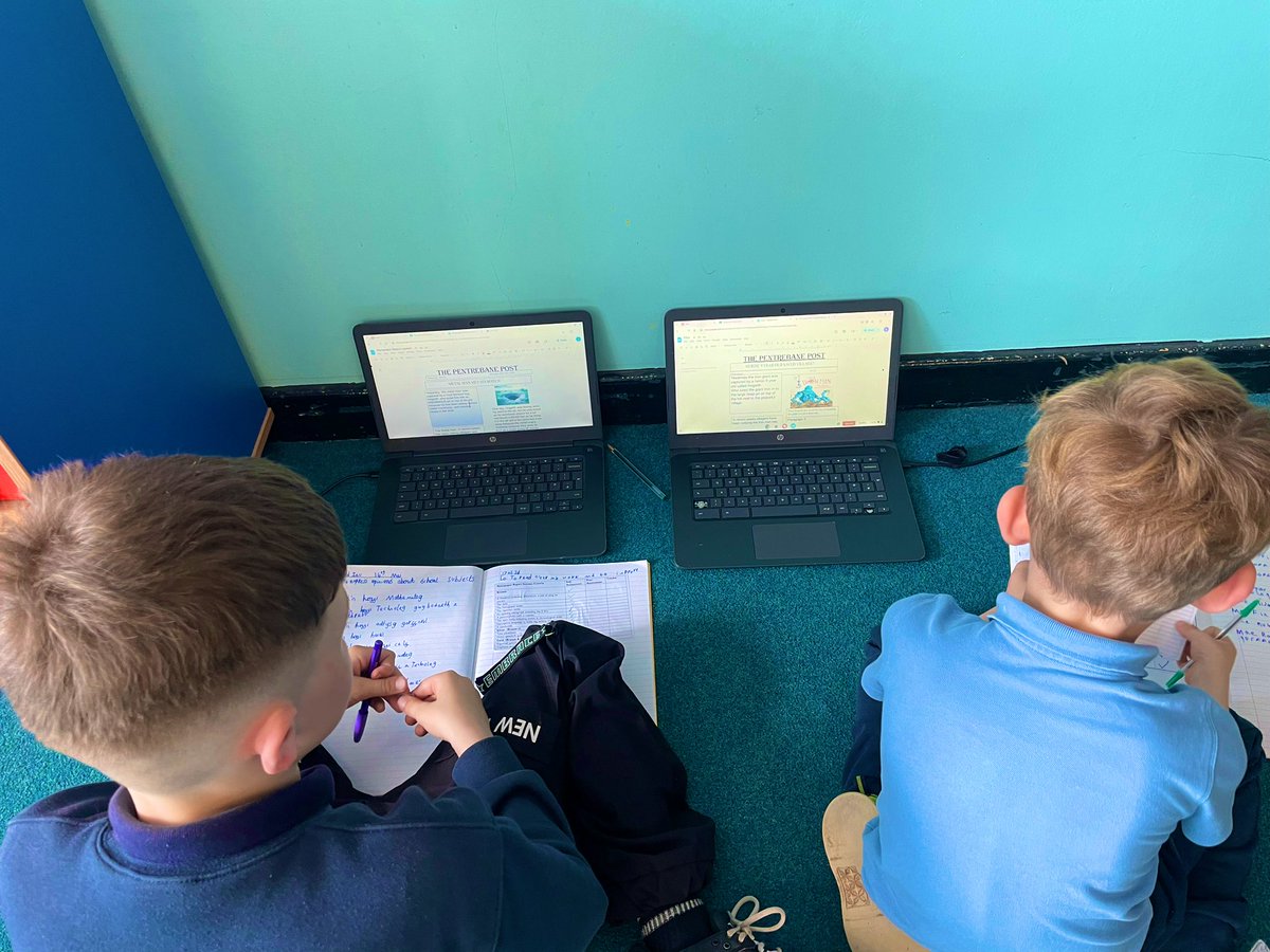 PentrebanePrm's tweet photo. ๐๏ธ ๐ฐ The children in Tanzanite class have been working incredibly hard to perfect their newspaper reports based on โThe Iron Manโ ๐ค They have been providing one another with constructive feedback to edit and improve their writing๐ฐ๐๏ธ #PPSLLC https://t.co/d6D4mMbfHv