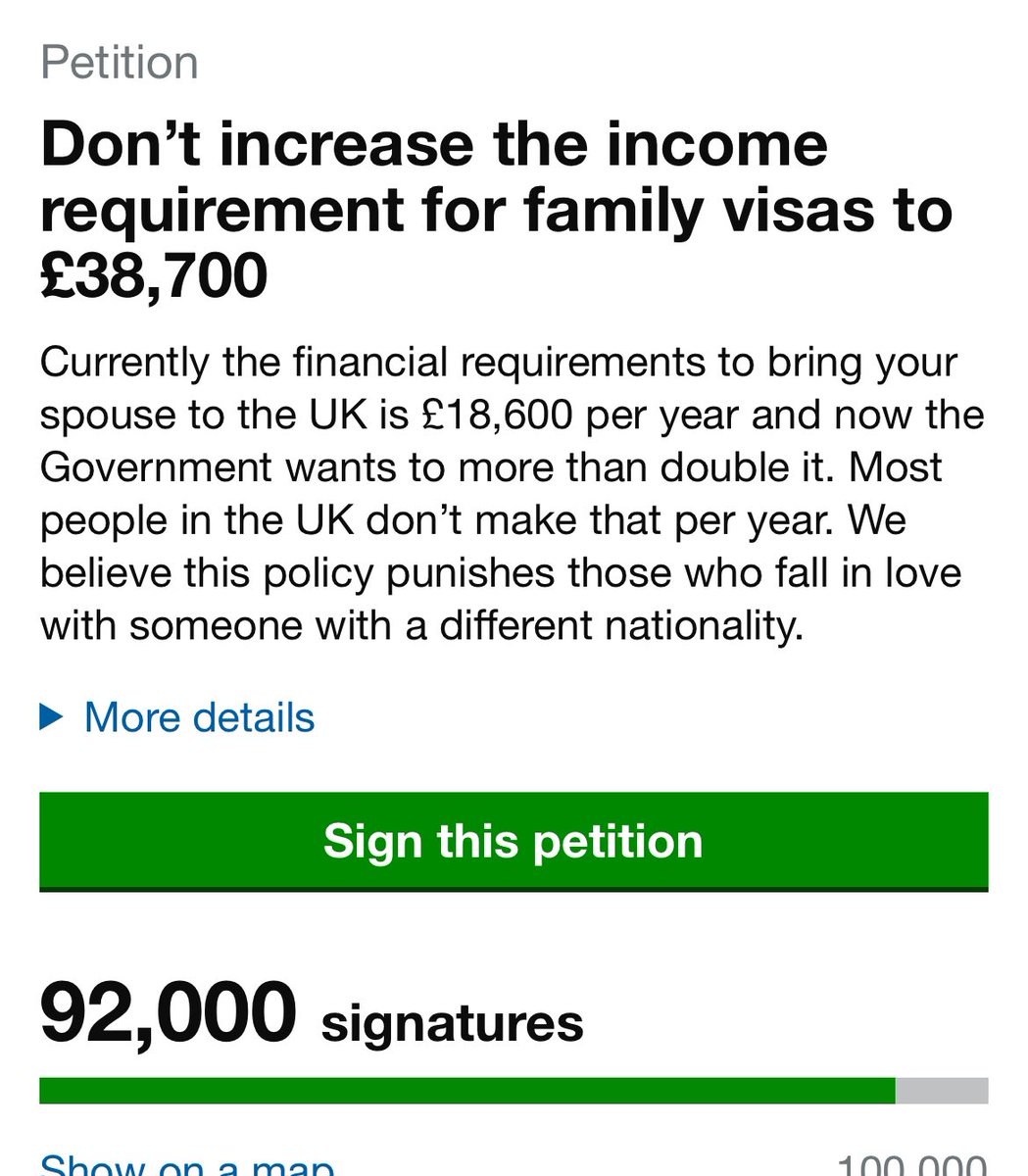 8000 signatures to go! Thank you to everyone signing & sharing. Come on let’s have it @RishiSunak @PeterStefanovi2 @ReuniteDivFamil bit.ly/3uBT7NN