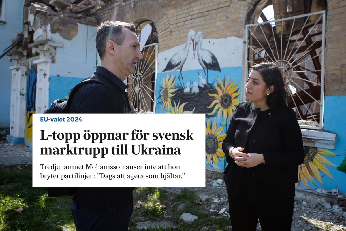 Att stötta Ukraina med det som krävs innebär också att vara redo att skicka marktrupper. Alla men spelar Putin i händerna. Särskilt när det finns krafter som vill tvinga Ukraina till förhandlingsbordet med Putin eller som menar att det finns ”övre gräns” för stödet. 

Den 9 juni