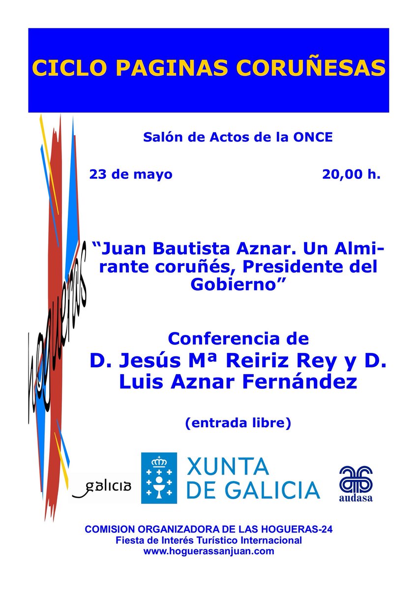 El jueves en A Coruña con mi amigo el historiador Jesús Reiriz