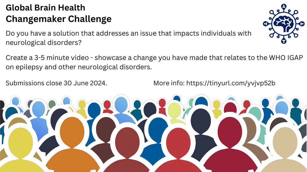 Do you know about the @GlobalBrainHea1 Changemaker Challenge? 🌍 Submit a video (under 5 mins) showcasing your impact on neurological disorders in low and middle income countries. Deadline: June 30. Learn more 👉liverpool.ac.uk/neurosciences-…