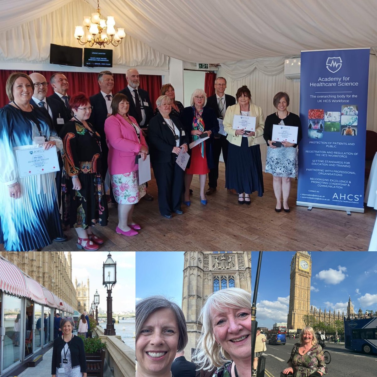 SCST (@scstcouncil) on Twitter photo Congrats to SCST’s very own Su Baxter and Chris Eggett who were both awarded Honorary Fellowships of the AHCS for their outstanding contribution to Healthcare Science today at a ceremony at The House of Lords. An amazing achievement for both of you! <a href="/ahcsuk/">Academy for Healthcare Science</a> Congrats to SCST’s very own Su Baxter and Chris Eggett who were both awarded Honorary Fellowships of the AHCS for their outstanding contribution to Healthcare Science today at a ceremony at The House of Lords. An amazing achievement for both of you! <a href="/ahcsuk/">Academy for Healthcare Science</a> 