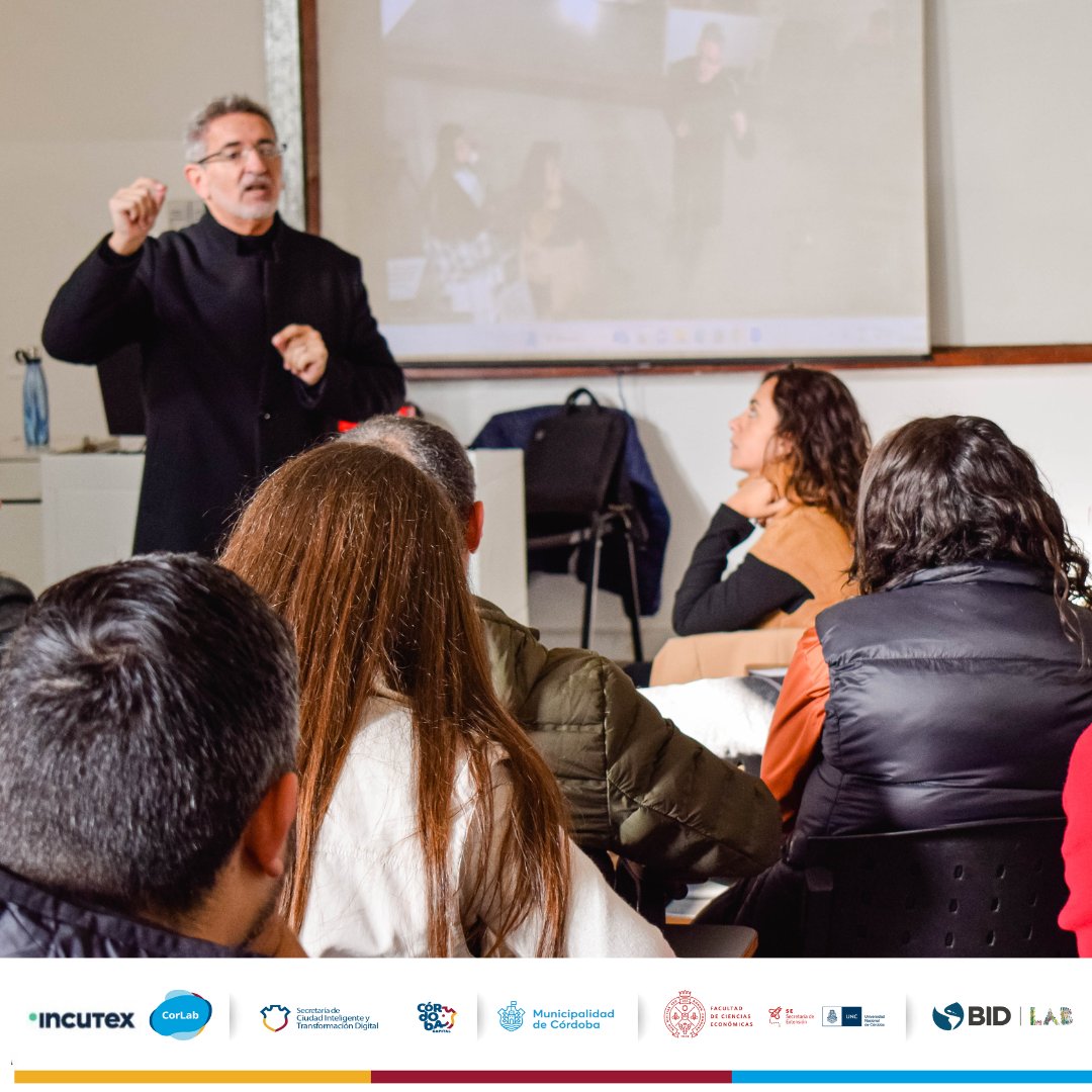 corlabgob's tweet photo. ¡Ronda de vinculación y oportunidades entre agentes públicos de innovación y startups locales👏
Coordinados por @unc_cordoba, @incutex , @InnovosGroup y #CorLab, en el marco del Programa #CórdobaGovtech, gracias a la alianza entre @MuniCba  y @IDB_Lab 
➕🗒️https://t.co/haKjxyaLsE https://t.co/T9SI0c6ZfR