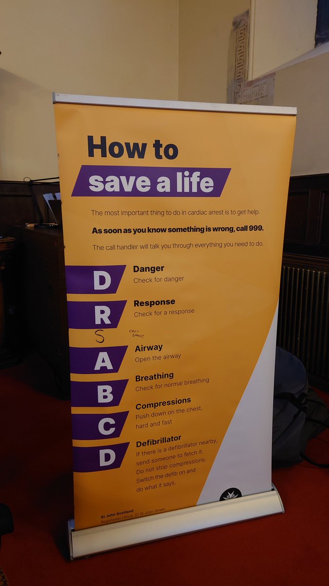 SRestalrig's tweet photo. Public access defibrillator training with @StJohnScot at @SRestalrig on this lovely sunny evening ❤️ https://t.co/PS9zd2v1ll
