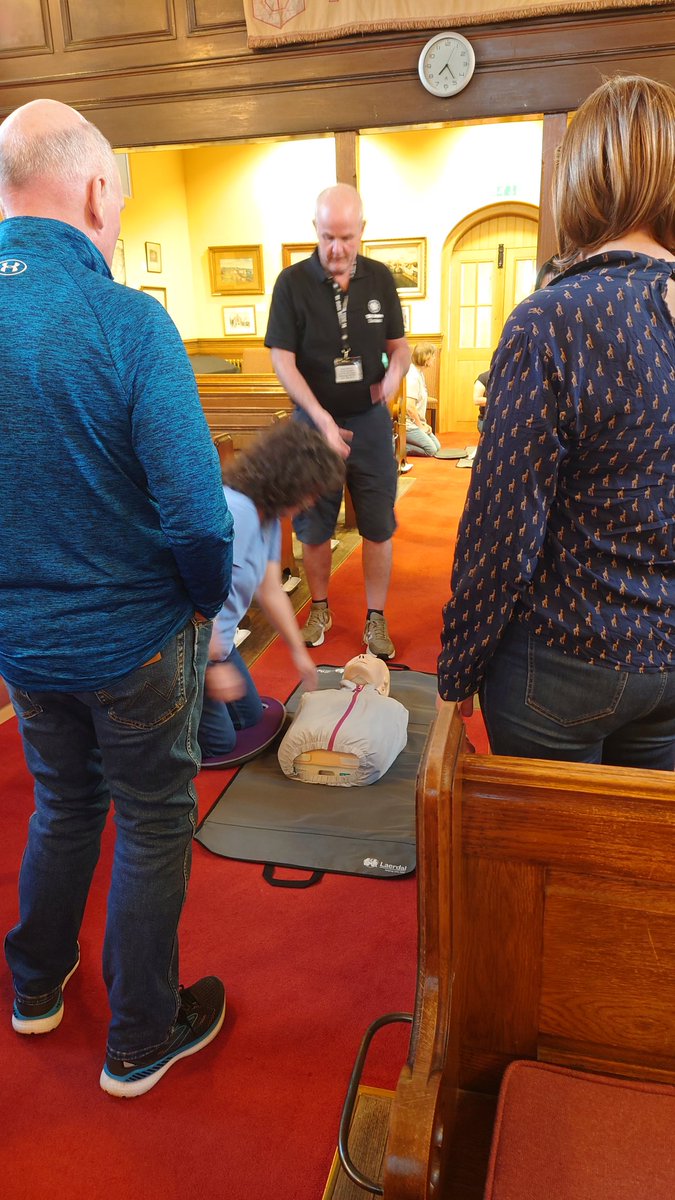 Leith & Restalrig Church (@srestalrig) on Twitter photo Public access defibrillator training with <a href="/StJohnScot/">St John Scotland</a> at <a href="/SRestalrig/">Leith & Restalrig Church</a> on this lovely sunny evening ❤️ Public access defibrillator training with <a href="/StJohnScot/">St John Scotland</a> at <a href="/SRestalrig/">Leith & Restalrig Church</a> on this lovely sunny evening ❤️