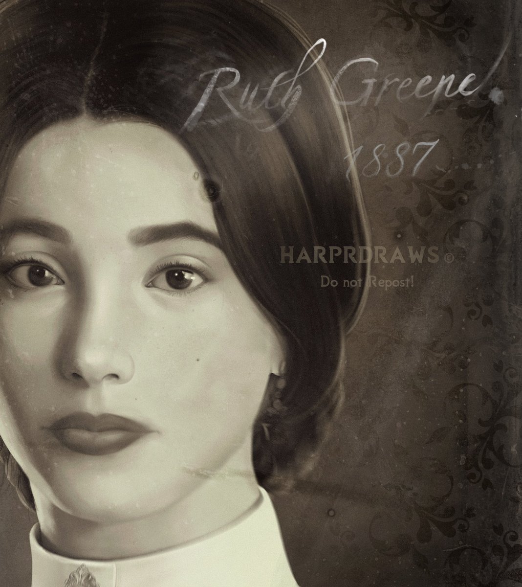 Here is a little sneak peek of what I’m working on at the moment. This is personal work of my original character Ruth Greene 😏 

I’m really enjoying using this vintage photography style! 📸

#Daguerreotype #Victorian #Darkfantasy #originalcharacterart