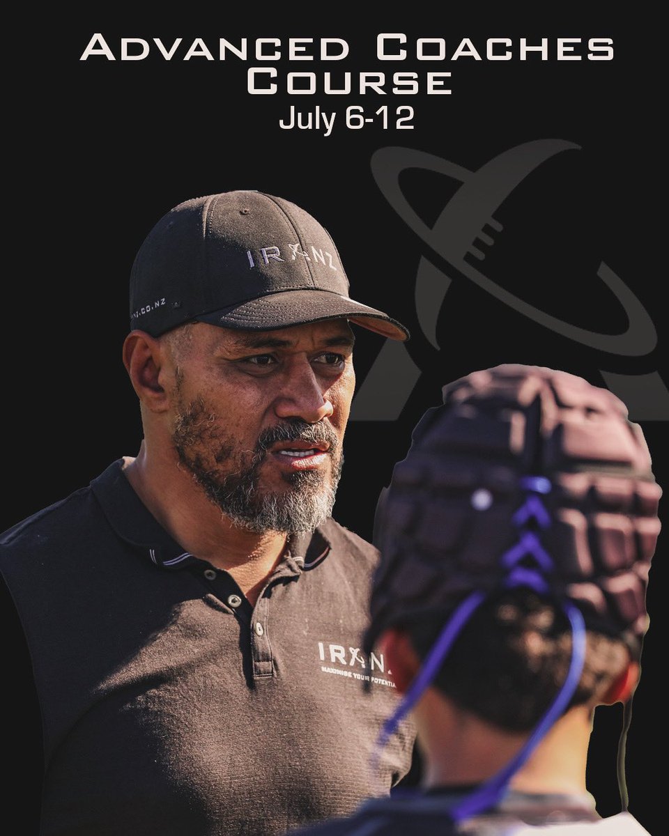 Do you want to be a better rugby coach? Register now at iranz.co.nz 
Open to all coaches from around the globe!

#maximiseyourpotential #rugby #rugbycoach #rugbyskills #rugbydrills