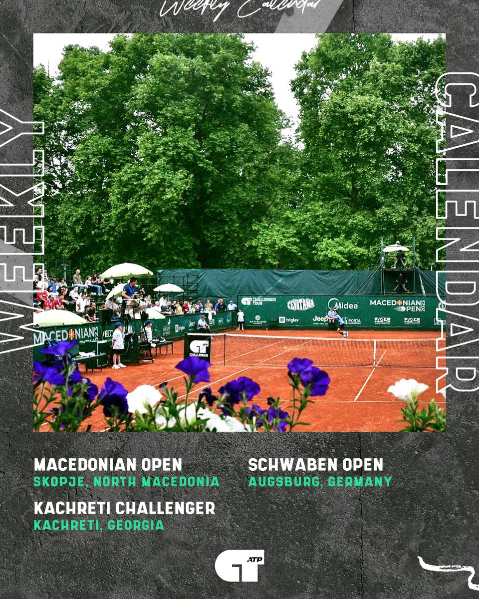 New week, new events 👏 Follow the action ➡️ bit.ly/ATPChallengerTV #ATPChallenger