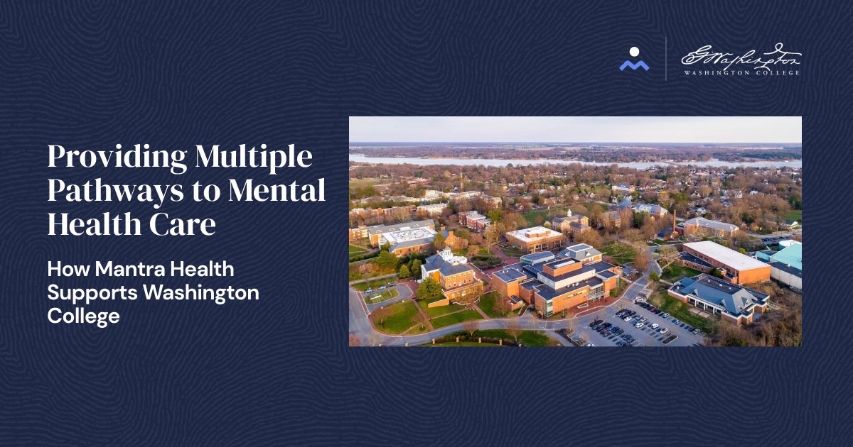 💙 “I can’t praise Mantra enough.'  – Gregory Krikorian, Dean of Students and Title IX Coordinator at Washington College

Learn about the partnership  👉 bit.ly/44LtWG8

#MantraHealth #MentalHealthProvider #StudentMentalHealth #SuccessStory