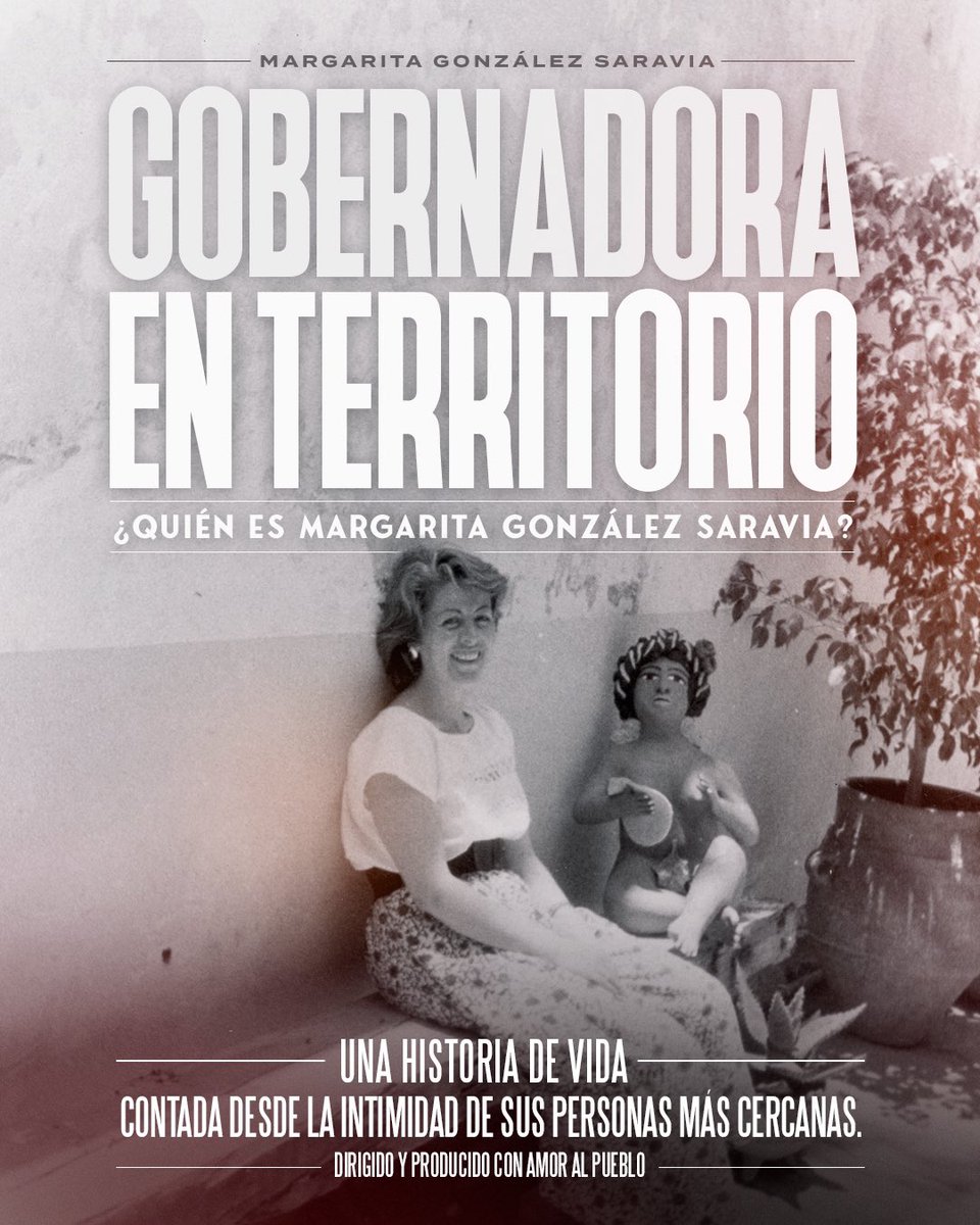 Soy una mujer que ama a su familia y lucha por ella, pero también trabajo por las personas que más lo necesitan desde muy joven, hoy tengo la experiencia para gobernar y la sensibilidad para resolver los problemas de nuestro pueblo. #MargaritaGobernadora