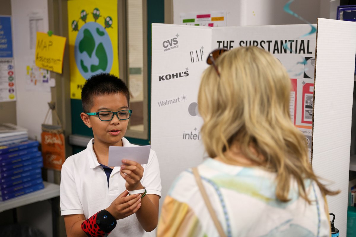 Last Friday, @GHESGators ASPIRE students presented their capstone projects. These presentations covered historical events and decades throughout the 20th century, such as the Titanic, the Roaring 20s and more! Congratulations to these students for their hard work!