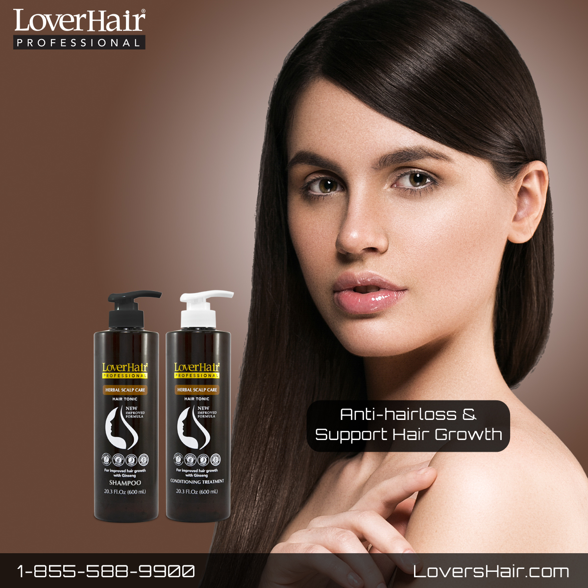 👩LoverHair Professional Herbal Scalp Care Shampoo with natural herbal extracts that are gentle on hair and scalp. I✅FO-TI EXTRACT ✅ARBORVITAE EXTRACT ✅GINSENG EXTRACT ✅MULBERRY BARK EXTRACT ✅20 fl oz bit.ly/3IkLwHJ #shampoo #conditioner #loverhair #scalpcare