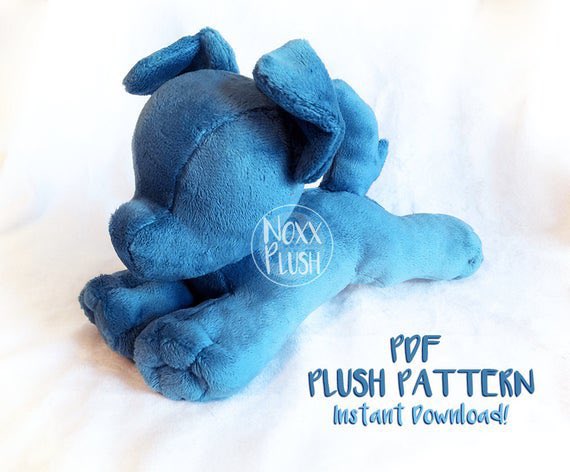 Plush patterns available on my E/tsy! 🩷