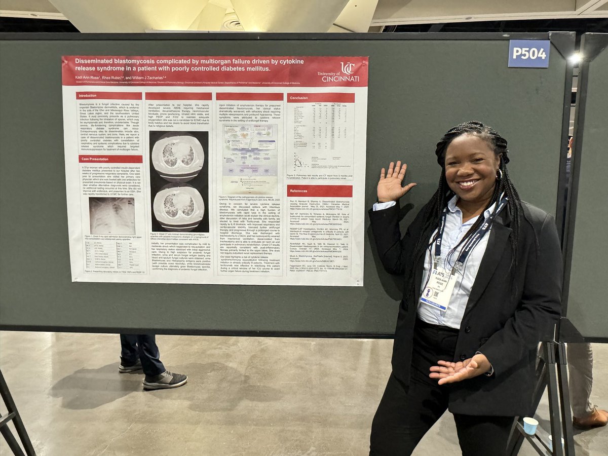 We love seeing former #KaminskiLab members (currently MS3 <a href="/UCincyMedicine/">UC College of Medicine</a>) thrive! <a href="/_kadyrose/">Kadi-Ann Rose</a> <a href="/KaminskiMed/">Naftali Kaminski</a>