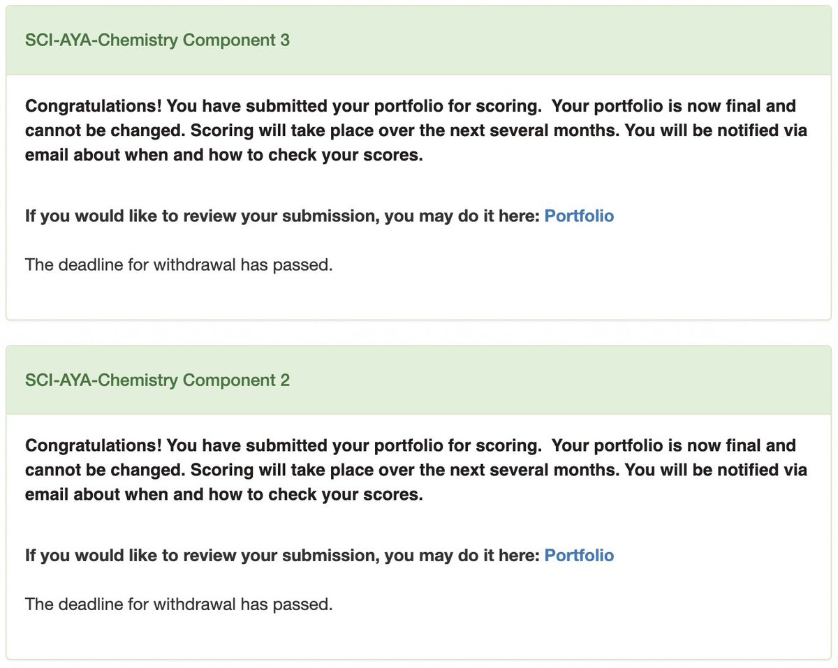 Been pretty MIA due to AP testing and finishing up my <a href="/NBPTS/">National Board</a> portfolios. What a relief that to be done with them this past weekend. If you are interested in pursuing this, read this blog from <a href="/chemhemling/">Melissa ⇌ Hemling</a> chemedx.org/blog/my-hero%E… It’s helpful to get a chem teacher’s perspective.