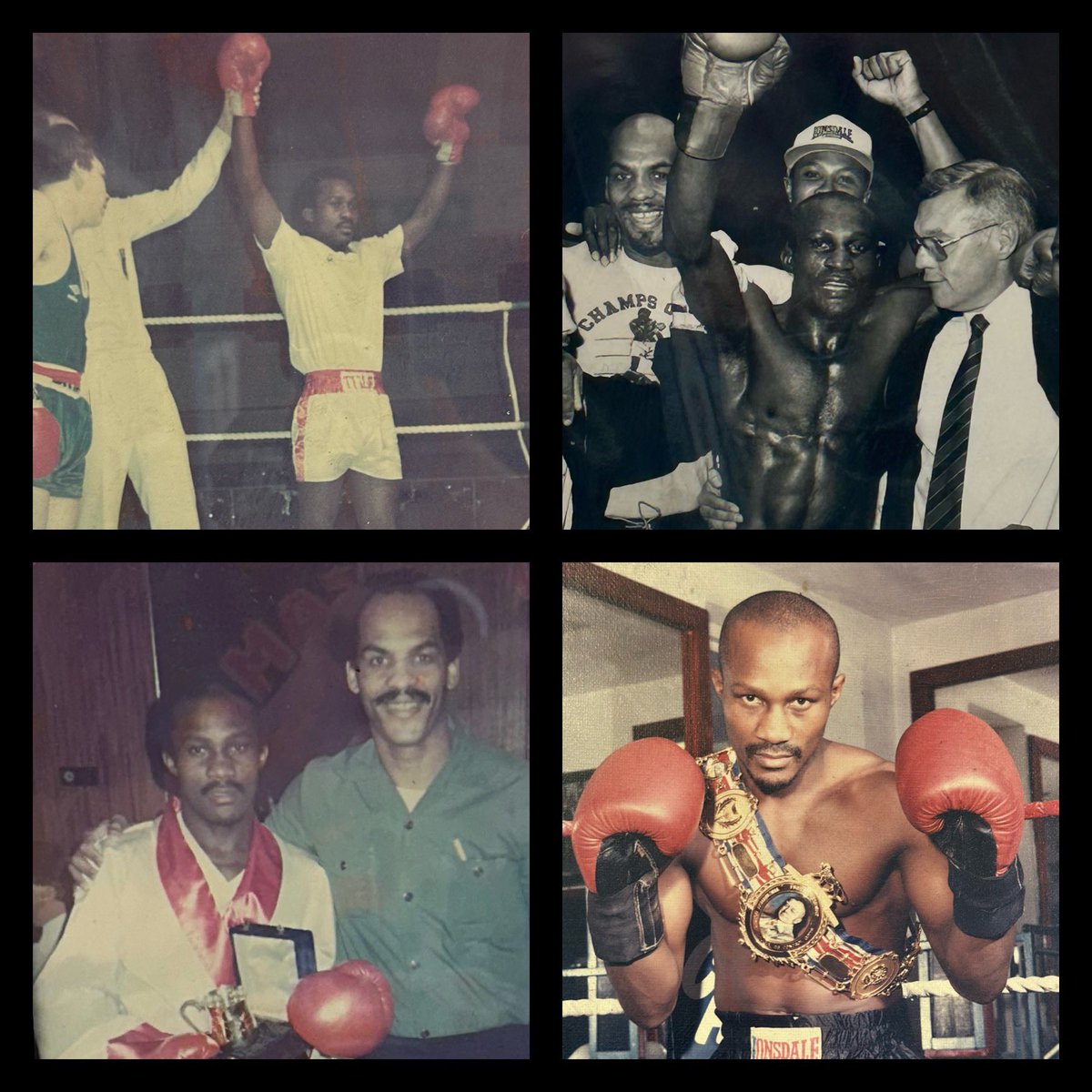 Such sad news hear the passing of British & Commonwealth Super Lightweight Champion Tony Ekubia . Tony a gentleman & fighter out of Phil Martins Moss Side ABC & Champs Camp will be missed . An original day one Champion . Thoughts & prayers to his family at this sad time 🙏🏿