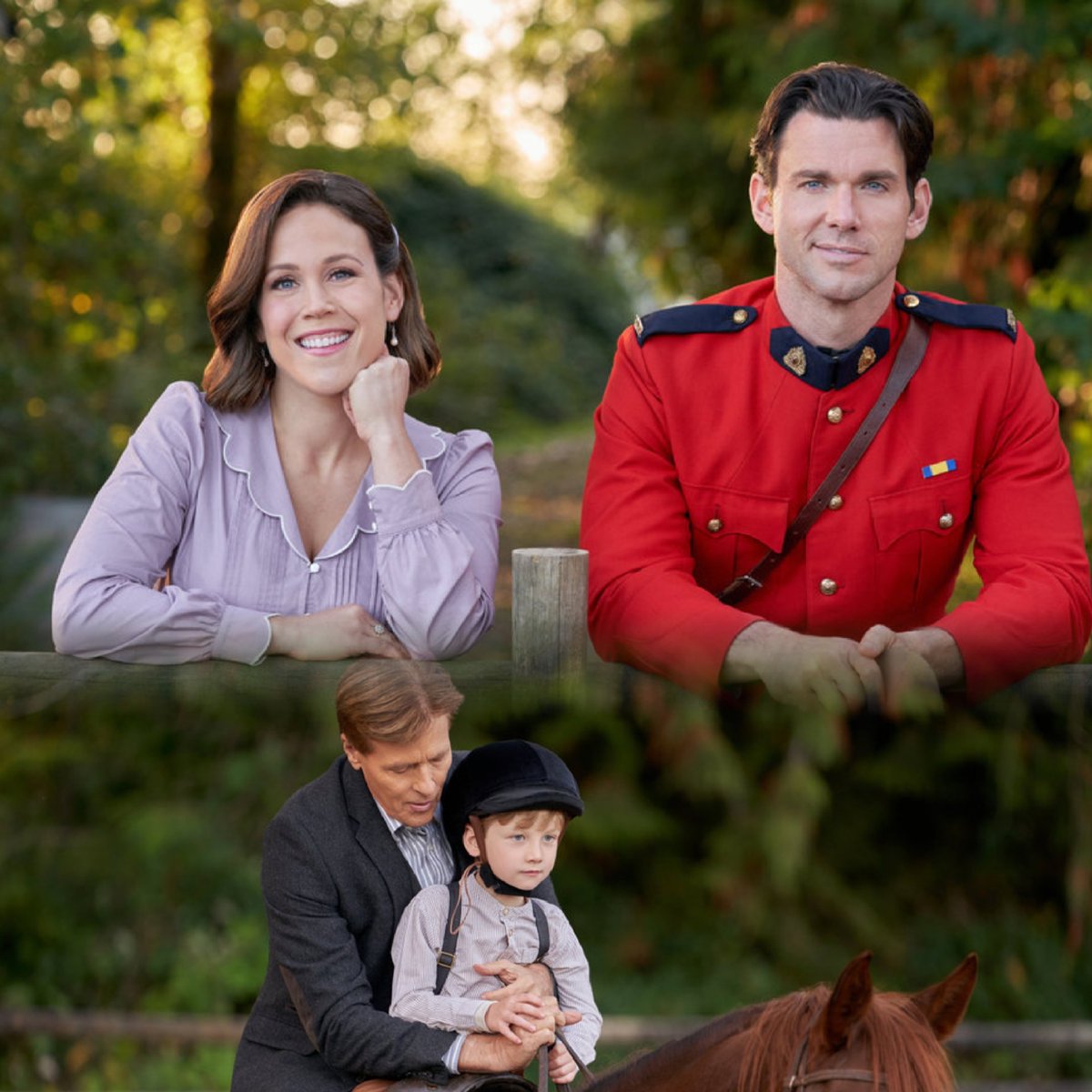 MissySmiley2's tweet photo. Could Nathan be standing with Elizabeth watching the moment Uncle Bill teaches Jack how to ride? #Hearties #WCTHSeason11 @hallmarkchannel @brbird @HylandGoodrich @JackWagnerhpk @erinkrakow @kevin_mcGarry https://t.co/ATm44q34cC