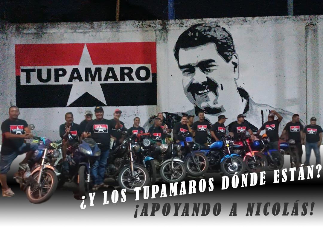 AnzoateguiMrt3's tweet photo. ¿Y los TUPAMAROS dónde están?
¡Apoyando a Nicolás! 🚩🏴🎨

Desde el Mpio. Aragua del Edo. Anzoàtegui nuestros camaradas con mucha alegría y disciplina se unen a la campaña muralista #PintandoVictoria por qué la Esperanza está en la Calle. 

@NicolasMaduro
#ConcienciaPatriótica 🇻🇪 https://t.co/IaPwSGF7w4