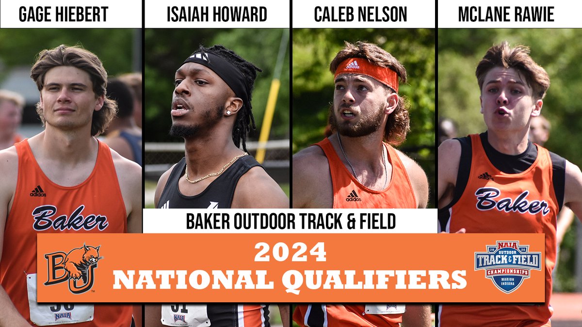 T&amp;F: Wildcats Send Four National Qualifiers to 2024 NAIA Outdoor Championships!

bakerwildcats.com/sports/mtrack-…