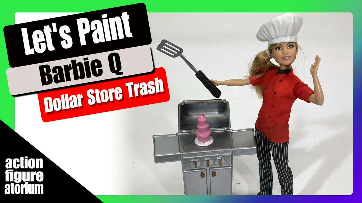 LATEST VIDEO: Design Build Paint | Let's Paint a Barbie-Q | Dollar Store BBQ repaint |Easy to do, looks killer youtu.be/wIS8U4E0a5Q?si… via @YouTube