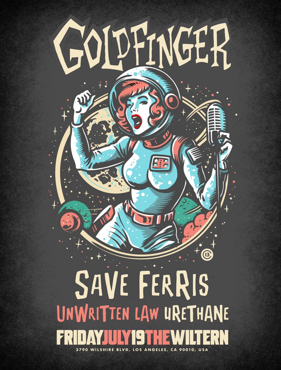 Los Angeles!!  Tickets: concerts.livenation.com/goldfinger-w-s…