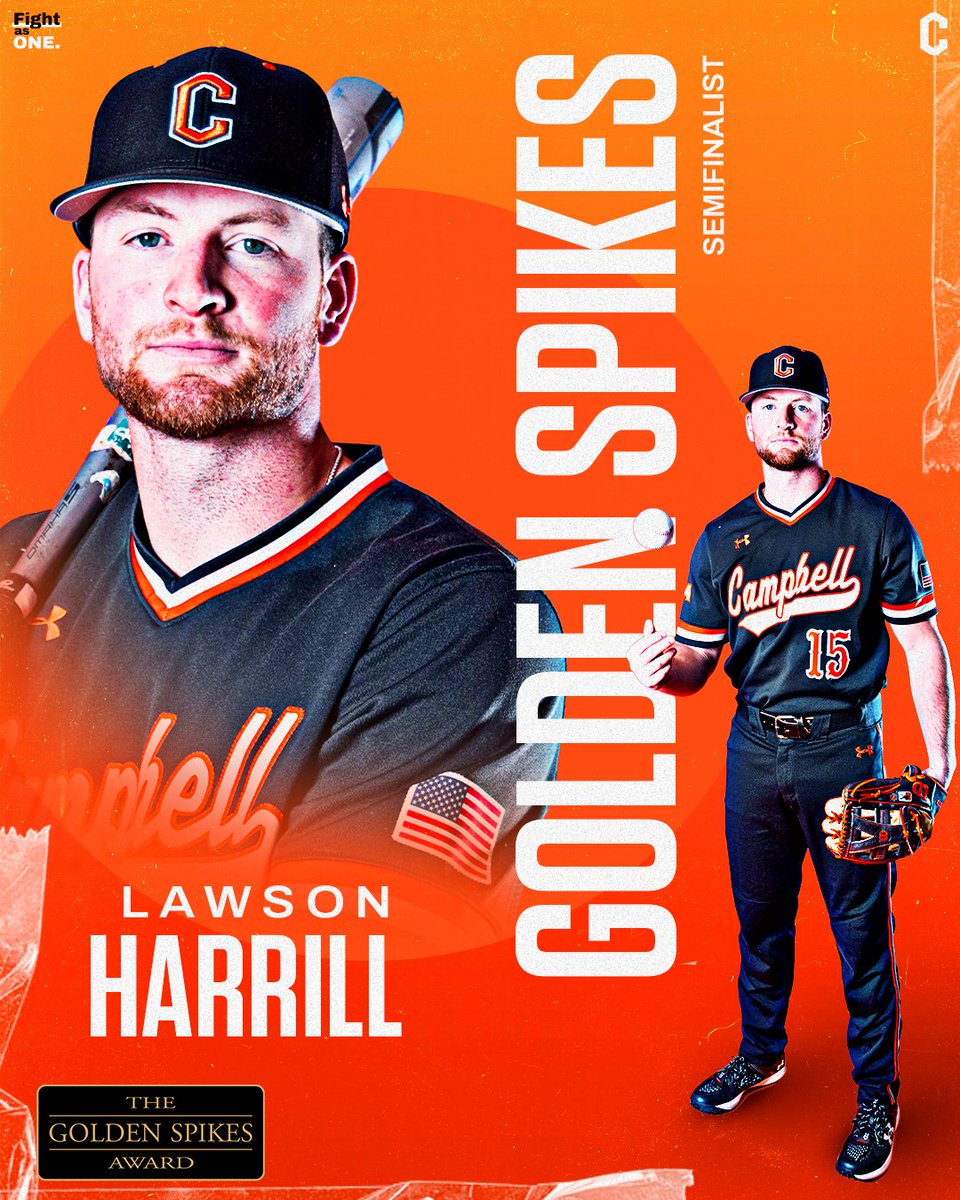 Our guy @HarrillLawson has been selected as a @USABaseball Golden Spikes Award semifinalist! 📰 | bit.ly/44OiNV0 #GoldenSpikes | @USAGoldenSpikes