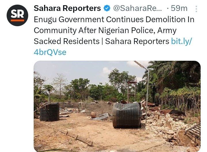 Kachi_Amobi's tweet photo. Is this the way to treat natives in their homeland?

Why this from the Enugu State government? https://t.co/kGlb8rjDBN