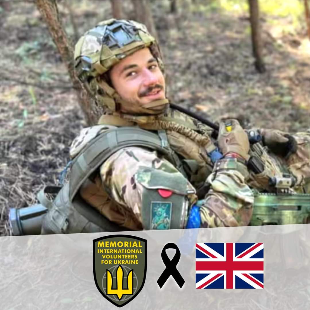 Our Beloved British Brother Samuel Newey, who had been serving in Ukraine as a Volunteer succumbed on the Battlefield.

Honor, Glory and Gratitude To Our Brother.
2023!
