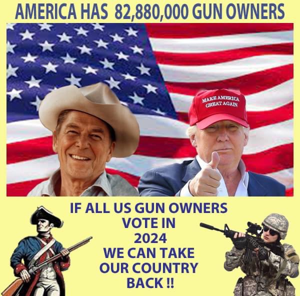 If you are a gun owner #VoteTrump2024 #KAG
