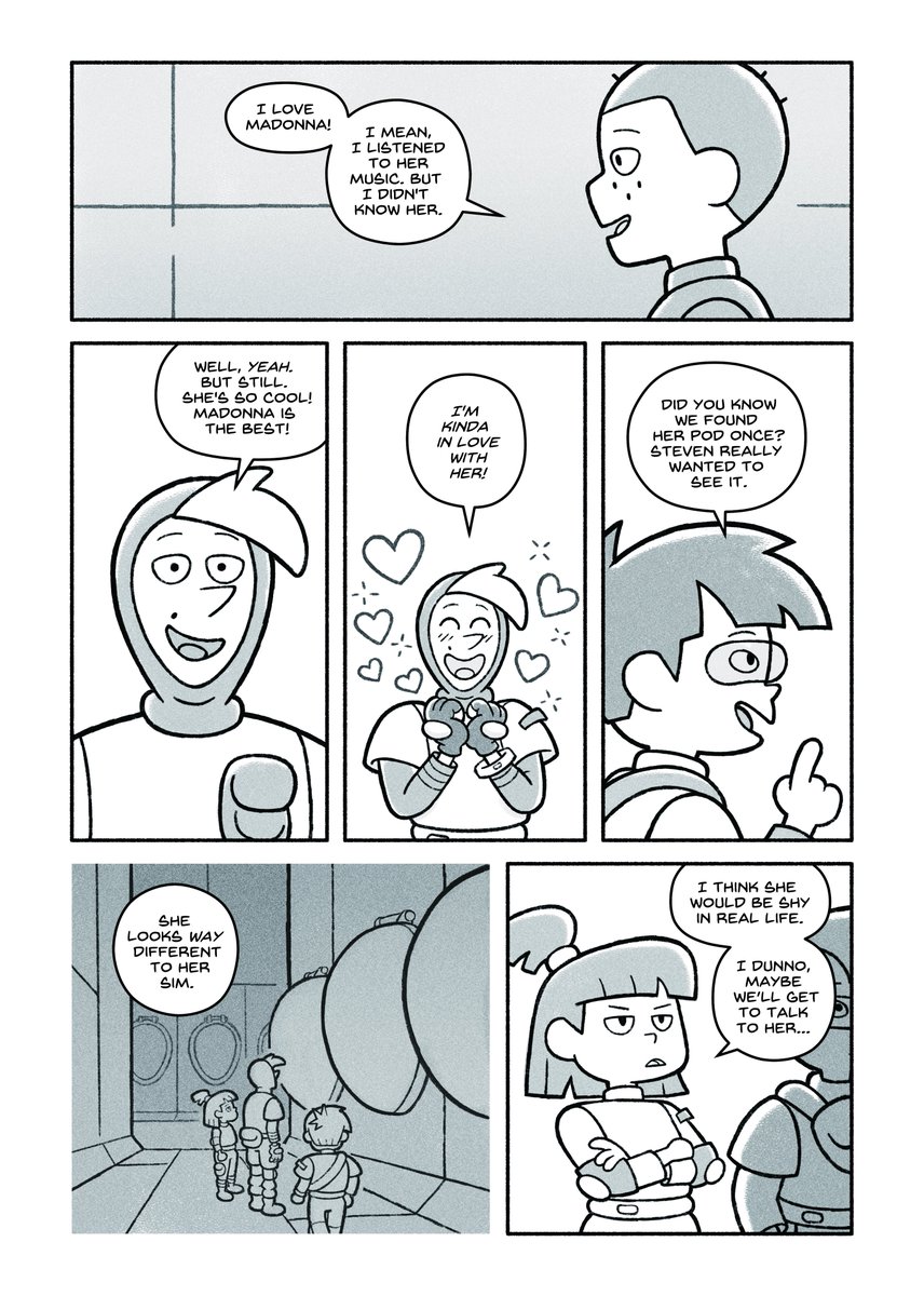 OneShotBooks's tweet photo. In this short by @PainterDraws and @Danieltu93  A young man wakes up to a reality far different than his own, and begins to understand just how relative reality really is.

Read this story and more in Dream.exe!! https://t.co/nbWg5IqIFU