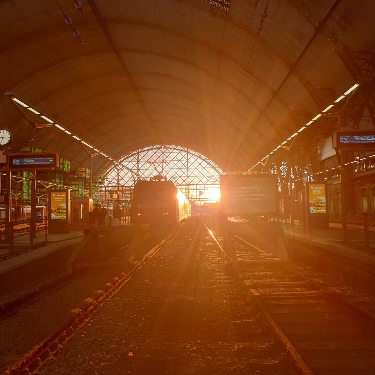 Grüße vom schönsten Hauptbahnhof der Bundesrepublik 🌇😍