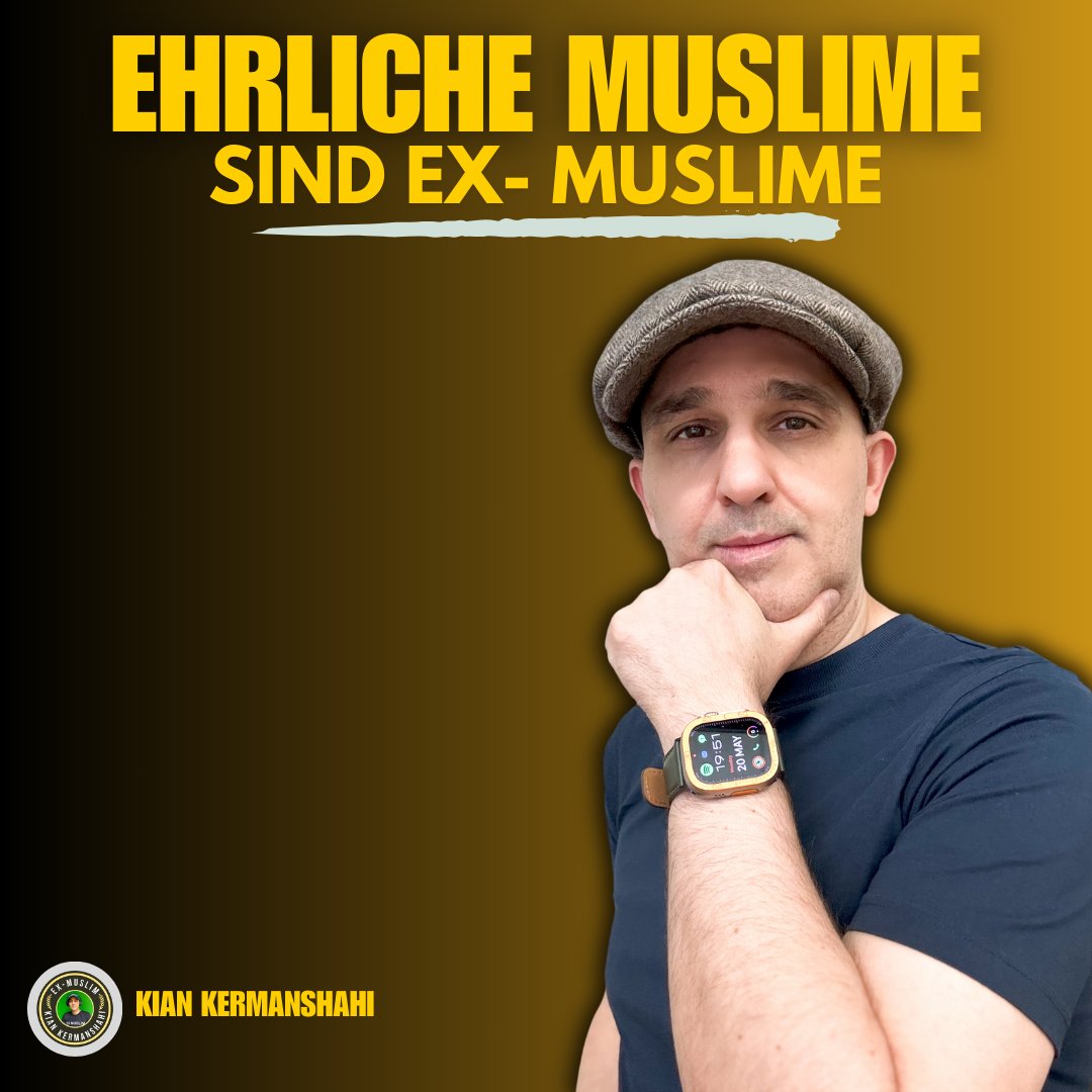 Ehrliche Muslime sind Ex-Muslime.
#ExMuslim
#StopISLAMIZATION
#RemigrationJETZT
#DeutschlandZUERST