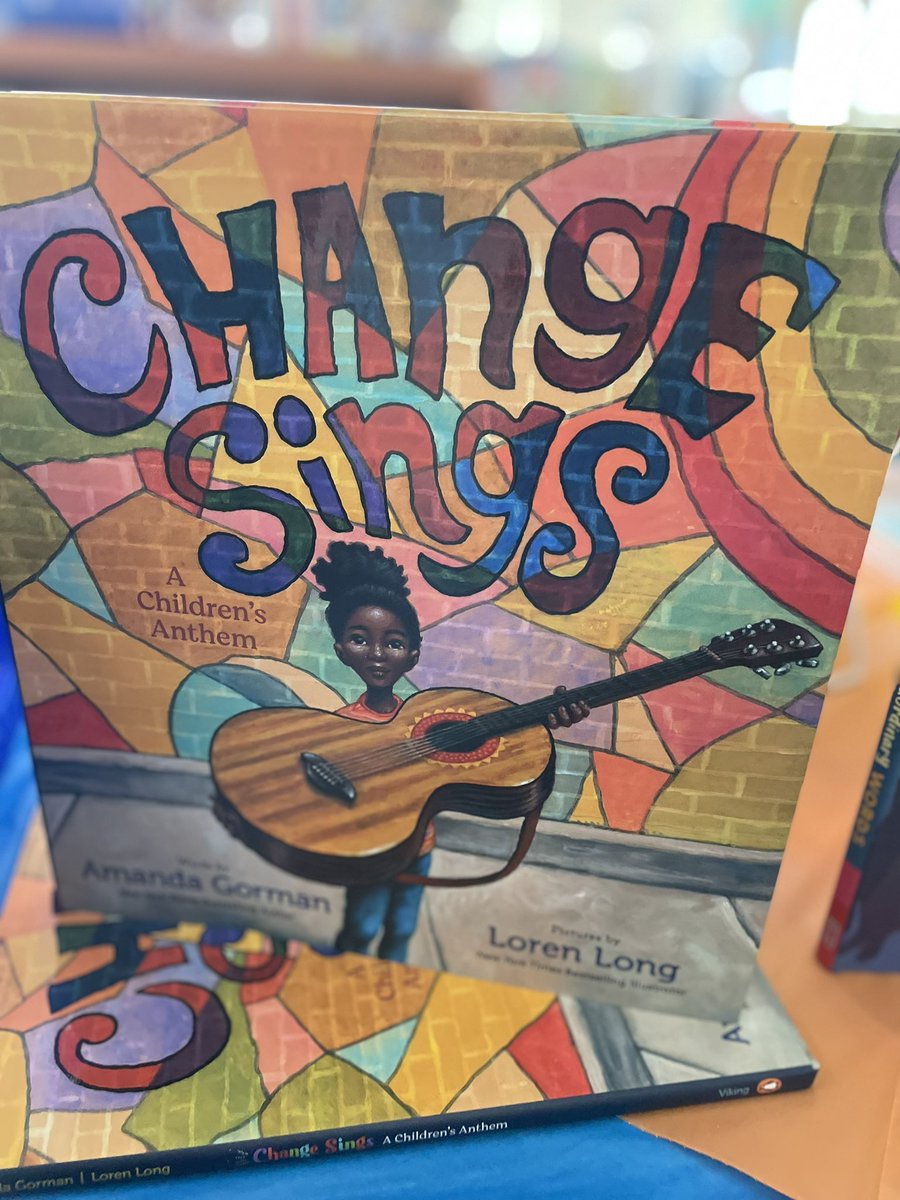 NESlibrary's tweet image. A bookmark with a message. And some books to go along! Tomorrow our PreK-1 students visit the NES Library for the #TrueBookFAIR — our fair centers joy for ALL. Stay tuned for highlights from this year’s fair all this week! #CHCCSLibraries #JoyAndJustice