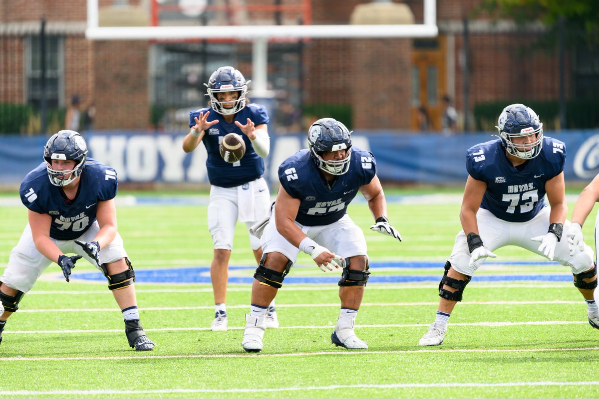 JimmyRandazzo72's tweet photo. After a great conversation with @CoachRamey_ I am blessed to say that I have received an offer from @HoyasFB!
@coachcaponewhs @BigDubFootball @CoachPartin https://t.co/VmSWMhaa9M