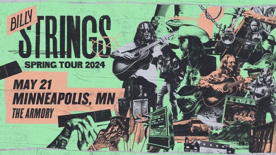🎸 TOMORROW 🎸 @BillyStrings - Minneapolis, Minnesota Ready to Jam!? Tune your schedule ⬇️ - Doors at 6:30pm // Show at 7:30pm - Bags under 12'x12'x6' - SOLD OUT! No tickets will be available at doors. See you soon!