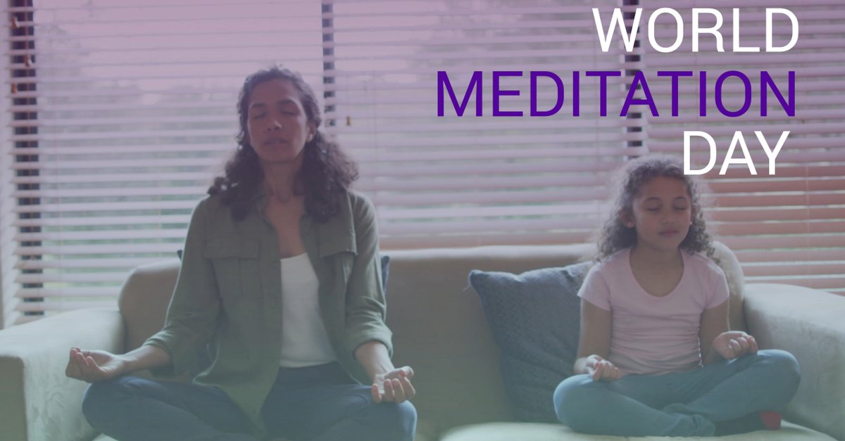 Happy #WorldMeditationDay! 
Take a moment today to pause, breathe, and find your inner calm. 
Meditation can reduce stress, enhance focus, and bring peace to our busy lives. 
Join the global movement towards mindfulness and well-being. 🌍 🧘‍♂️ 🌿 
#Mindfulness #Wellness #InnerPeace