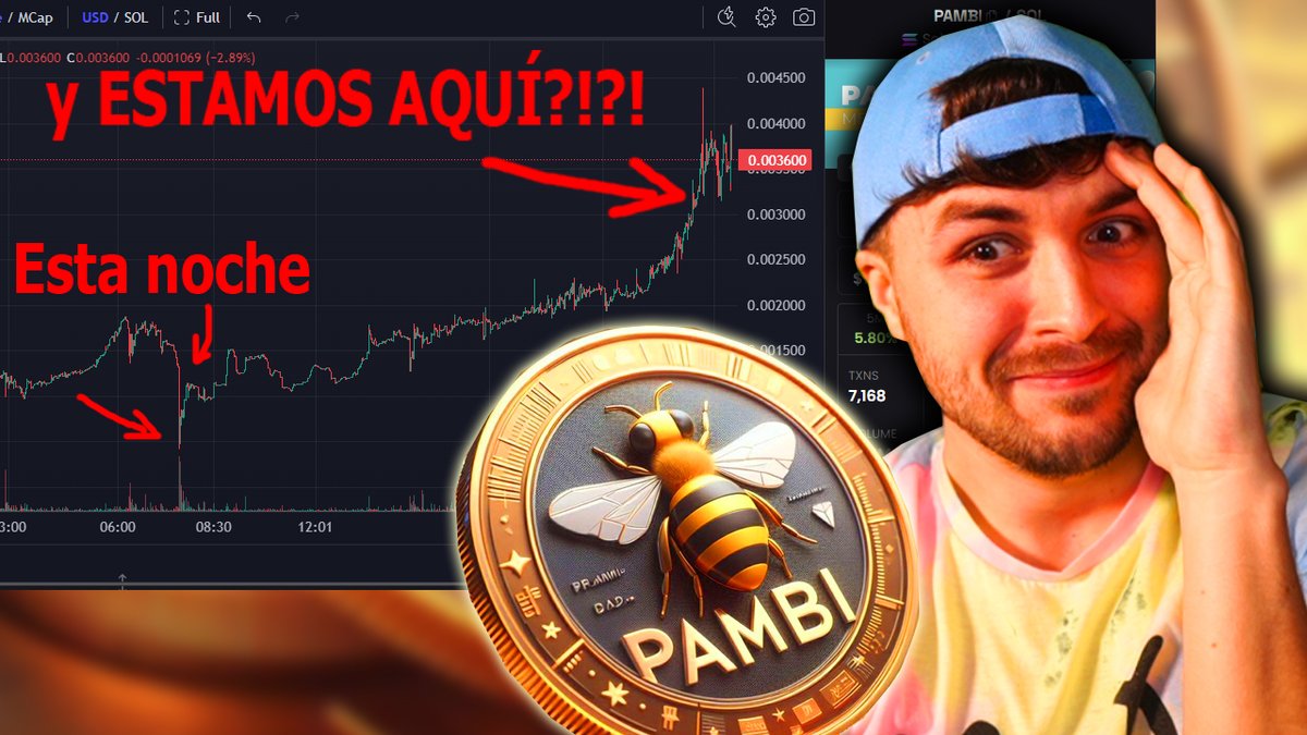 DalasReview's tweet image. Vídeo desmintiendo todas las mentiras que dicen los envidiosos sobre $PAMBI, explicando TODO, y por qué dentro de poco YA NO HABRÁ SUPPLY (subirá mucho más el precio)

Ven a verlo y dame un RT y ❤️ para que se vea porfa, os necesito! 👇🏻👇🏻
youtu.be/FiNL88Sus38