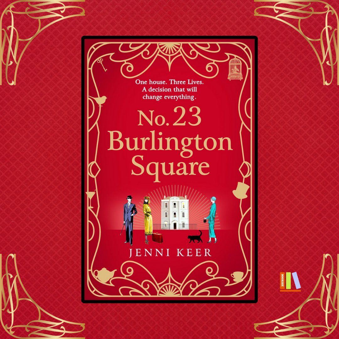 Jenni Keer's (@JenniKeer) NO. 23 BURLINGTON SQUARE is a gripping timeslip tale set in 1927 London, exploring three lives within one house. Filled with secrets and surprising twists. amzn.to/44Pg7q8