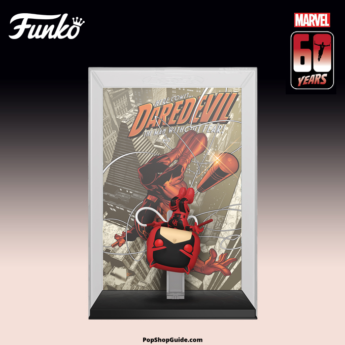 New Marvel Daredevil 60th Anniversary Funko Pop! vinyl figures. Celebrate 60 years of Marvel Comics Daredevil. bit.ly/3UOjj0K #PopShopGuide #Funko #FunkoPop #FunkoPopVinyl #PopVinyl #PopCulture #Toys #Collectibles #Marvel #MarvelComics #MarvelDaredevil #Daredevil