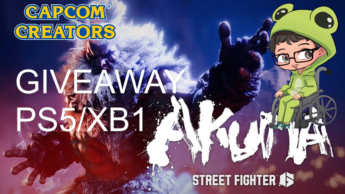 GETTING READY FOR AKUMA WITH ANOTHER 
~STREET FIGHTER 6 GIVEAWAY! (XB/PS5)~ 
(US/CANADA Key)  

CLICK THE LINK TO ENTER  
gleam.io/8EeEC/street-f…

1. Like this post  
2. Repost 
3. Tell me your first Street Fighter game using #JaeBsoNasty
  
All likes and repost appreciated