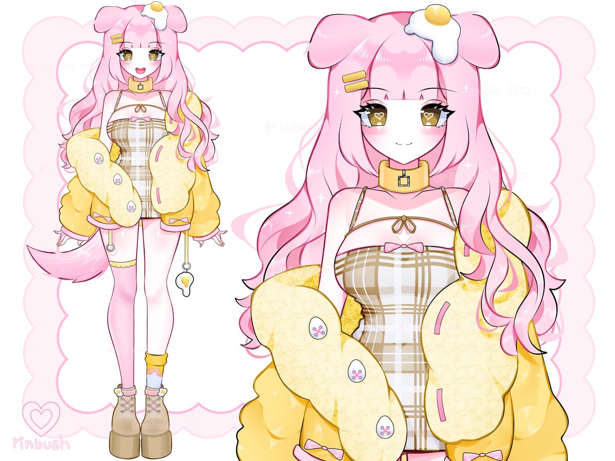 ˖ ࣪⊹ sunny side pup ౨ৎ ˖ ࣪⊹ ♡ adoptable auction #adoptables