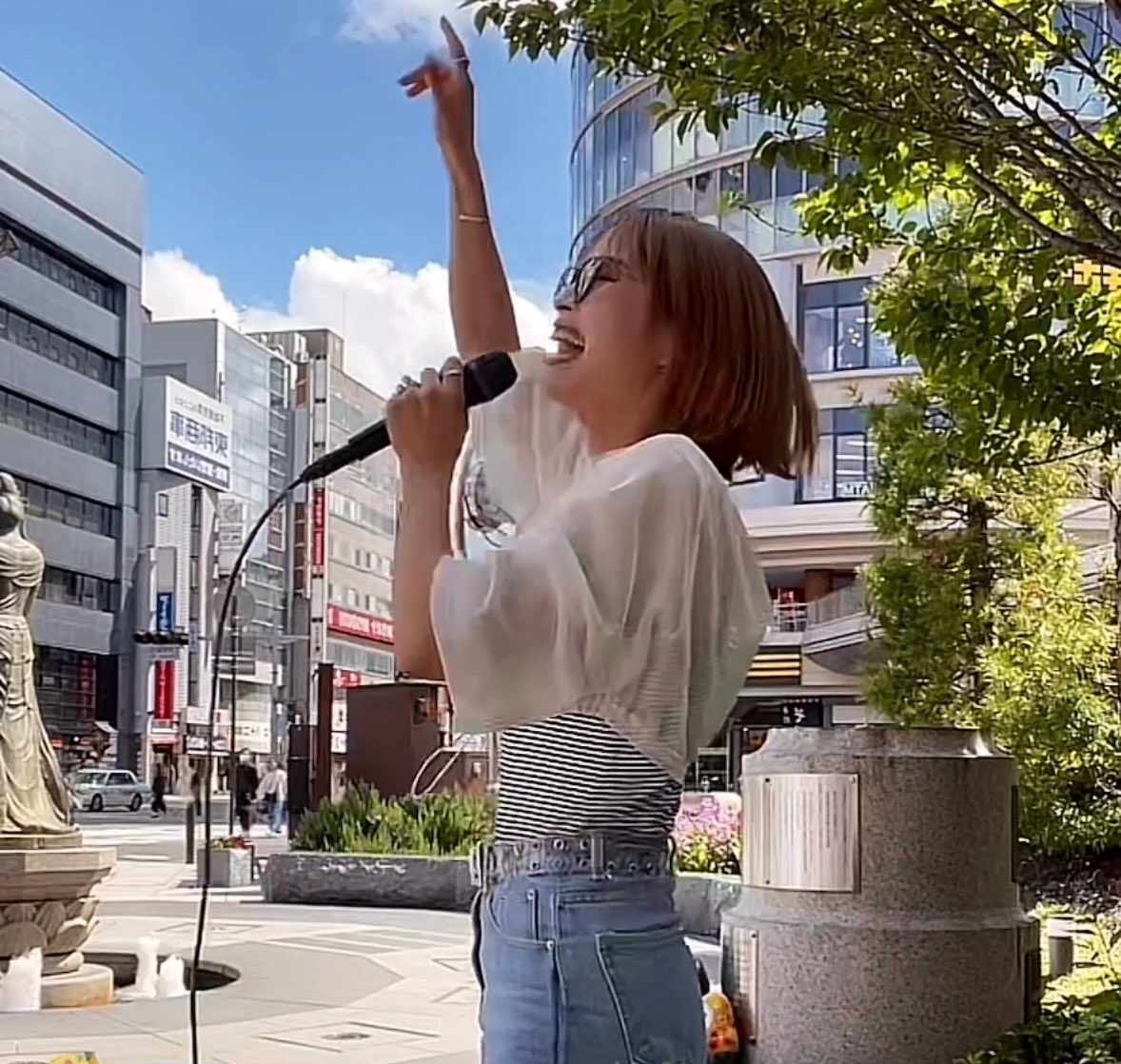 sheep_sheep04's tweet photo. おはようございます☀
あージャンプしたい。。。
※昨日のTikTok配信のスクショです
#一華ひかり
#UNDON https://t.co/mZepMfYvNJ