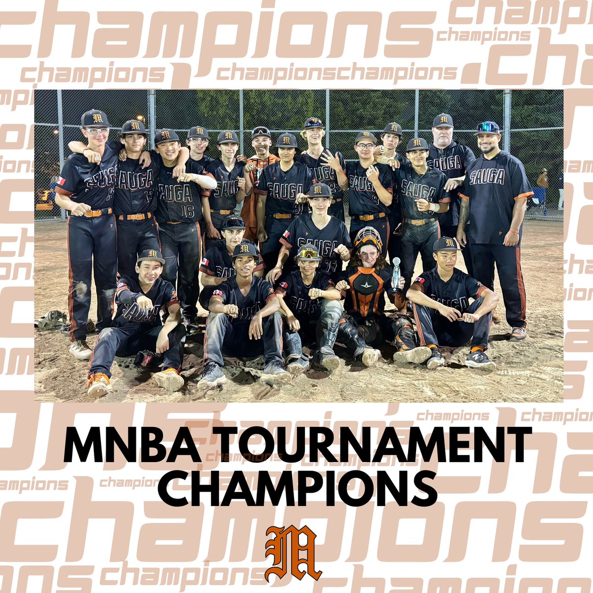 HPP Ervin with a fantastic weekend of baseball, going on to win MNBA Tournament Championships. #burntorangearmy #tigerseverywhere