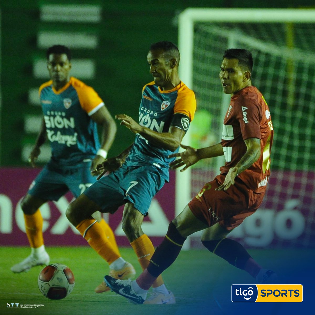 TigoSportsBol's tweet photo. ¡PRIMER TIEMPO FINALIZADO 🏟️!
👉🏻 Royal Pari y Always Ready igualan 0-0, cotejo disputado por la fecha 2 de la Liga Tecno🏆.

#TigoSportsNoticias #TSNBO #TSNPrensa
📺 TSN Meridiano de lunes a viernes de 12:30 a 13:30
📺 TSN de lunes a viernes 20:30 a 22:00 https://t.co/CSFamuGI9b