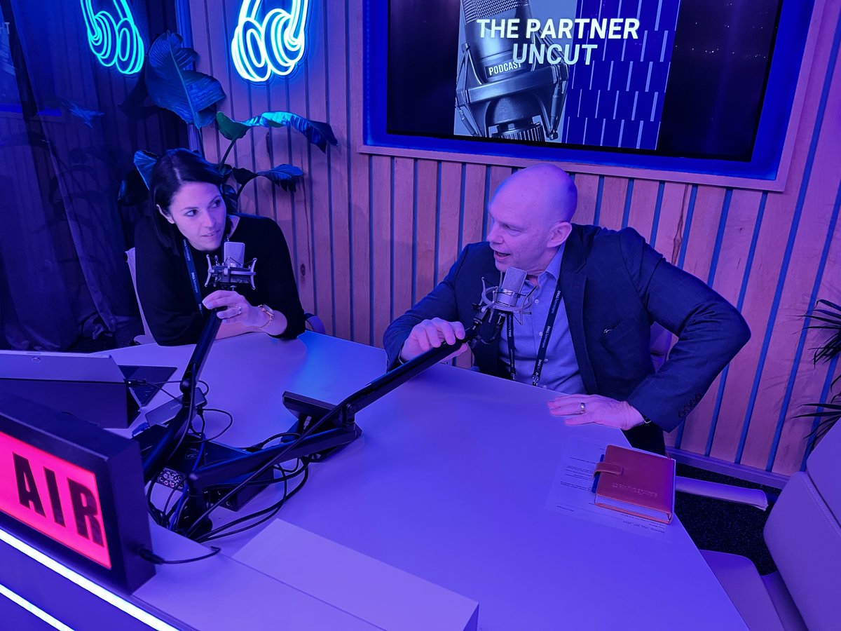 DellTechPartner's tweet photo. In 1๏ธโฃ of today's episodes of the ๐๏ธ #PartnerUNCUT #Podcast at #DellTechWorld, Dell's McCoy & Doebel from @Ensono discuss Allies & Expertise and a look into the joint Ensono and Dell Technologies win with the State of Colorado.
#PartnerEcosystem #Partnership #Innovation https://t.co/6bBwTEcvML