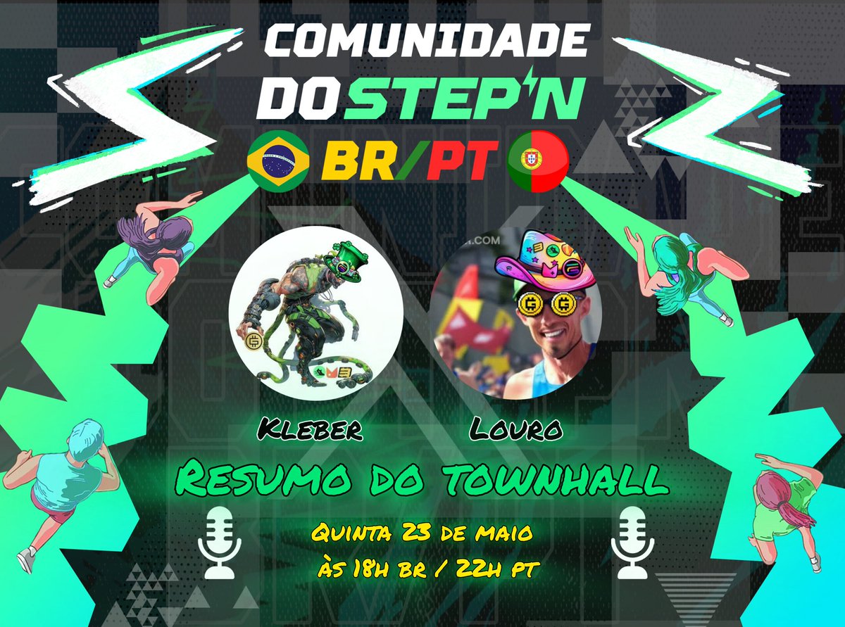 👀 Eu não sei vocês mas faz muito tempo que eu não ficava tão animado para um Townhall como esse! 👟⚡

Acho que é mais pelo momento crypto que está favorável e com tanta coisa boa que já aconteceu esse ano 🚀

⚡ Por mais que eu não sou de criar muita expectativa, confesso que